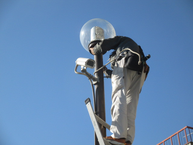 電気工事写真